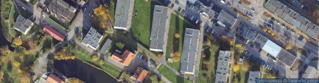 Zdjęcie satelitarne Ingensand i Falkowski Myjnia Samochodowa w Likwidacji
