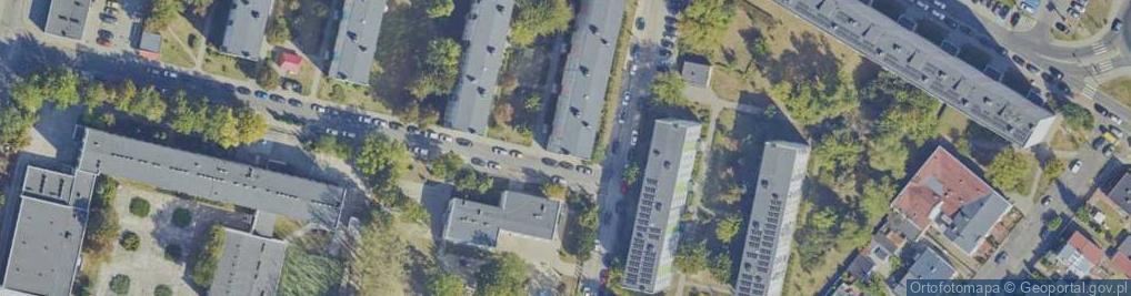 Zdjęcie satelitarne Inside Dekoracje i Wystrój Wnętrz Dorota Szylbert