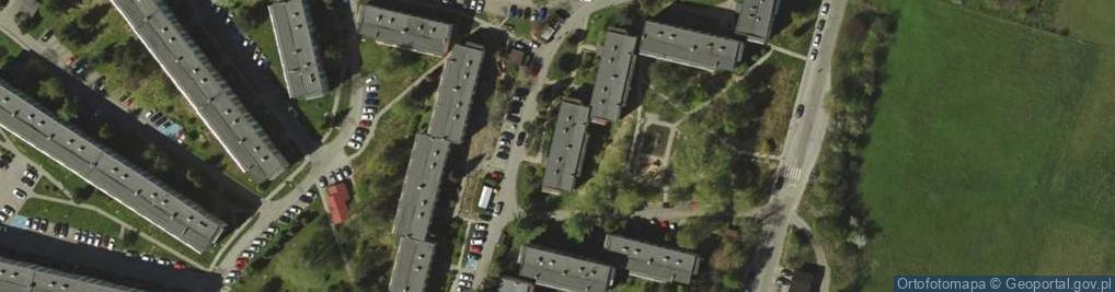 Zdjęcie satelitarne Instalatorstwo Wod Kan Co i Gaz Wyrób Wieńców i Wiązanek Brudny Wład