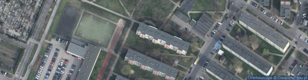 Zdjęcie satelitarne InstRRem Juliusz Ratajczak