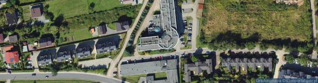 Zdjęcie satelitarne Instytut Katalizy i Fizykochemii Powierzchni im Jerzego Habera Polskiej Akademii Nauk