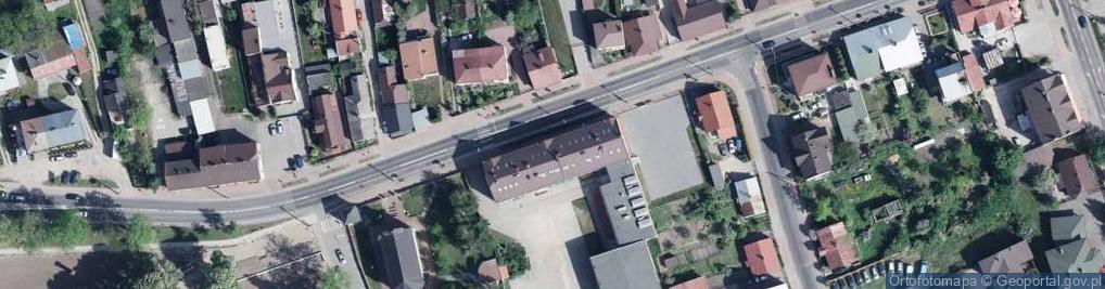 Zdjęcie satelitarne Integracyjne Centrum Edukacji i Kultury