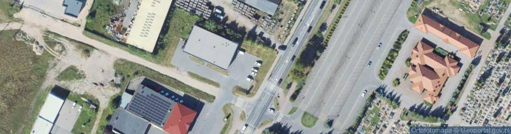 Zdjęcie satelitarne Inter Cars S.A. części i technika motoryzacyjna