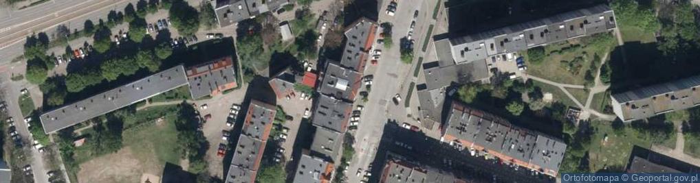 Zdjęcie satelitarne Inter Szyle Przeds Prod Handlowo Usług Czarnecka