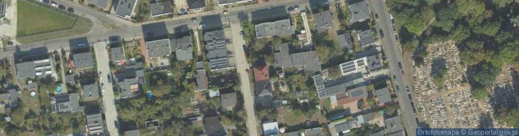 Zdjęcie satelitarne Introligatornia Wer-Wik
