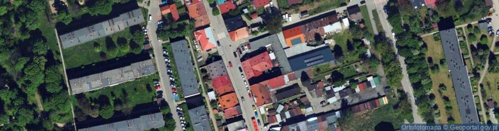 Zdjęcie satelitarne Introligatorstwo