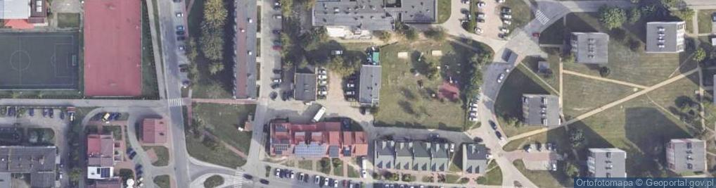 Zdjęcie satelitarne Irena Świątkiewicz Woda Indywidualna Praktyka Lekarska w Miejscu Wezwania