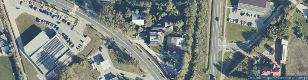 Zdjęcie satelitarne Ireneusz Hofman Przedsiębiorstwo Wielobranżowe Hanex