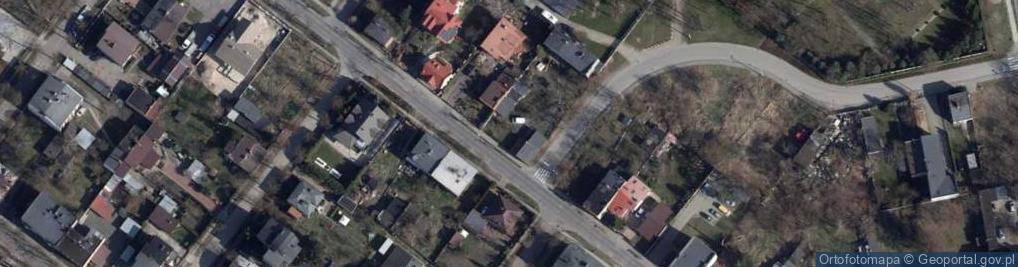 Zdjęcie satelitarne Ireneusz Kornacki Widlak Serwis P.P.H.U.93-405 Łódź Gombrowicza Witolda 18 m.2A