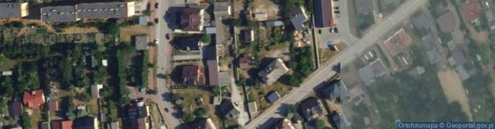 Zdjęcie satelitarne Ireneusz Łęgosz Handel Obwoźny