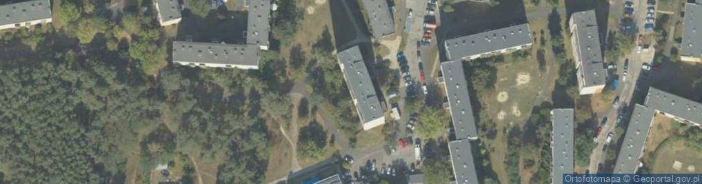 Zdjęcie satelitarne Irmina Krauze - Działalność Gospodarcza