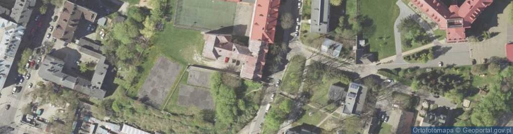 Zdjęcie satelitarne IV Liceum Ogólnokształcące im ST Sempołowskiej