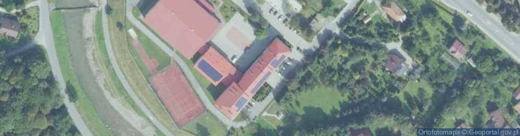 Zdjęcie satelitarne IV Liceum Ogólnokształcące w Limanowej