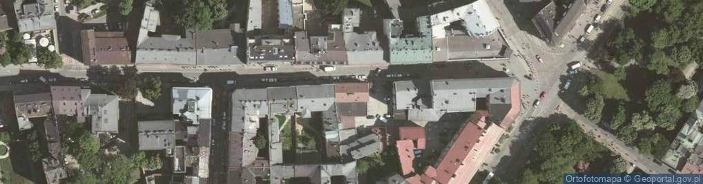 Zdjęcie satelitarne Iwo Nowina Konopka Platformowe Systemy Parkingowe