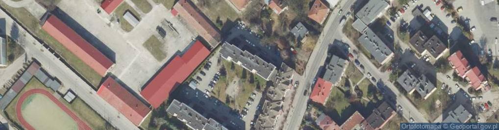 Zdjęcie satelitarne Iwona Gajewska-Flis Prywatna Praktyka Lekarska