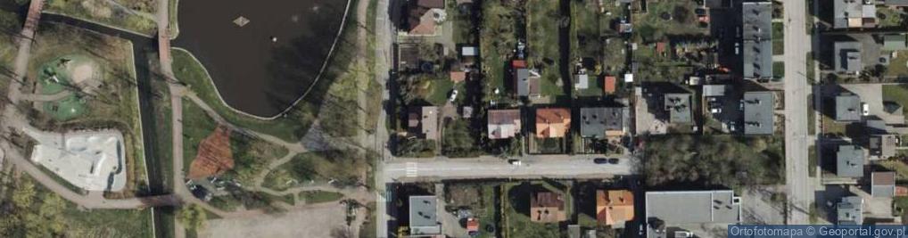 Zdjęcie satelitarne Iwona Gibowska Zakład Usług Wielobranżowych Gwarant