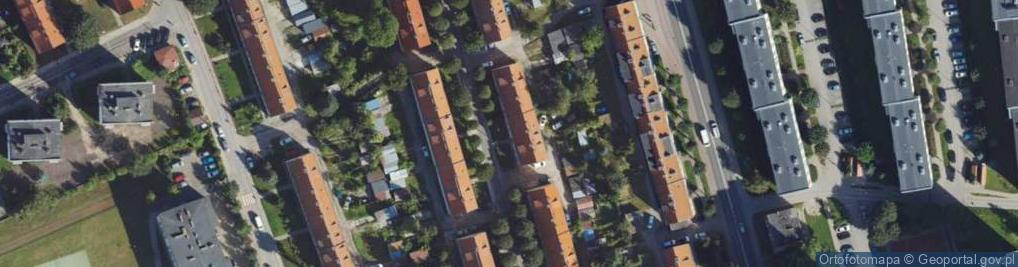 Zdjęcie satelitarne Iwona Ositek - Działalność Gospodarcza