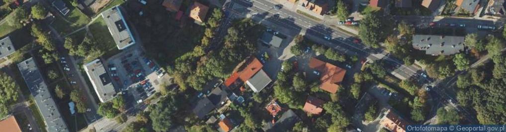 Zdjęcie satelitarne Iwona Szafrańska Stacja-Mechanika Pojazdowa