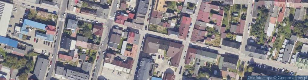 Zdjęcie satelitarne Izabela Wójcik Przedsiębiorstwo Handlowo-Usługowe Eurotex Jacek i Izabela Wójcik