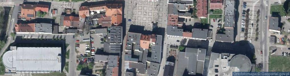 Zdjęcie satelitarne Izba Przemysłowo Handlowa Rybnickiego Okręgu Przemysłowego