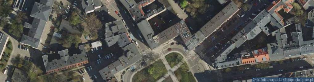 Zdjęcie satelitarne Izba Skarbowa w Poznaniu
