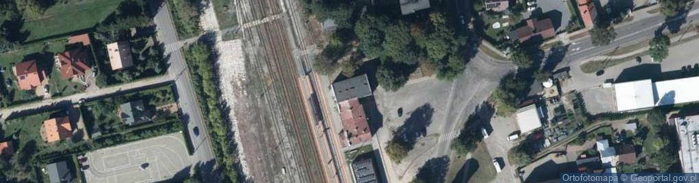 Zdjęcie satelitarne Izba Tradycji Kolejowej P.K.P.Stacja Lubartów