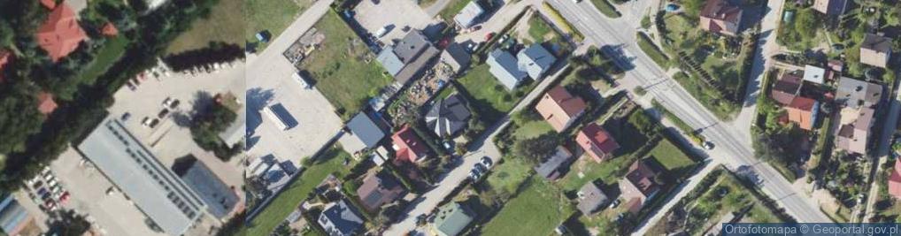 Zdjęcie satelitarne J.B.Inwest Brzustowska Jolanta