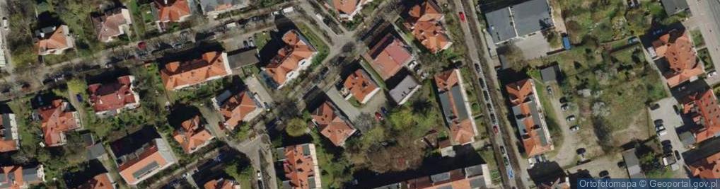 Zdjęcie satelitarne J E S Justyna Szajer Biuro Rachunkowe