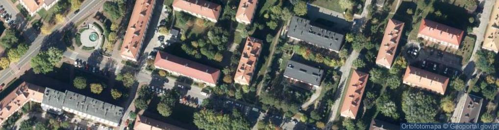 Zdjęcie satelitarne J J Porada Jolanta Szymański Jacek