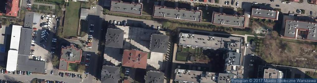 Zdjęcie satelitarne J.K.P.Katarzyna Szymonik Ośrodek Szkoleniowo Doradczy