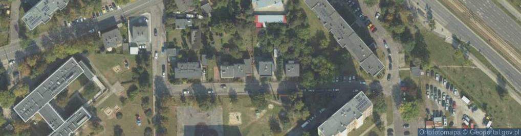 Zdjęcie satelitarne J S Projekt