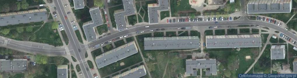 Zdjęcie satelitarne Jacek Budzyń Usługi Transportowe