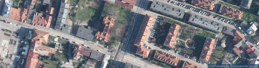 Zdjęcie satelitarne Jacek Dębiec Firma Handlowo-Usługowa