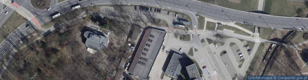Zdjęcie satelitarne Jacek Kaczan Obzunservice Samochodów Japońskich Łódź Krzemieniecka 2