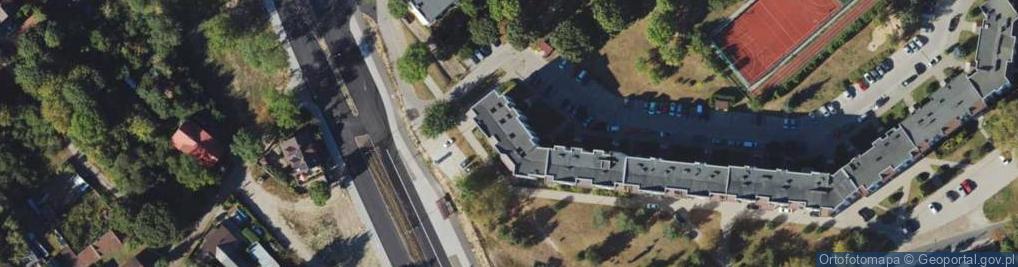 Zdjęcie satelitarne Jacek Łapiński - Usługi Projektowo - Budowlane