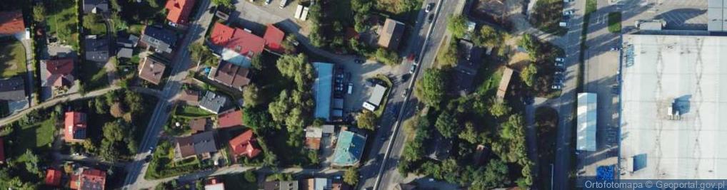 Zdjęcie satelitarne Jacek Luty PHU Elcamp
