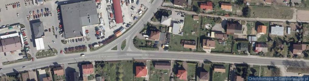 Zdjęcie satelitarne Jacek Słowik Mechanika Samochodowa