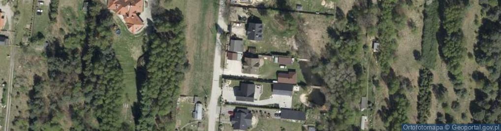 Zdjęcie satelitarne Jacek Stępień Ganimedes Dachy