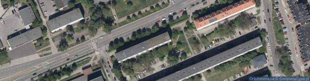 Zdjęcie satelitarne Jackowska-Szlachcic E., Wrocław