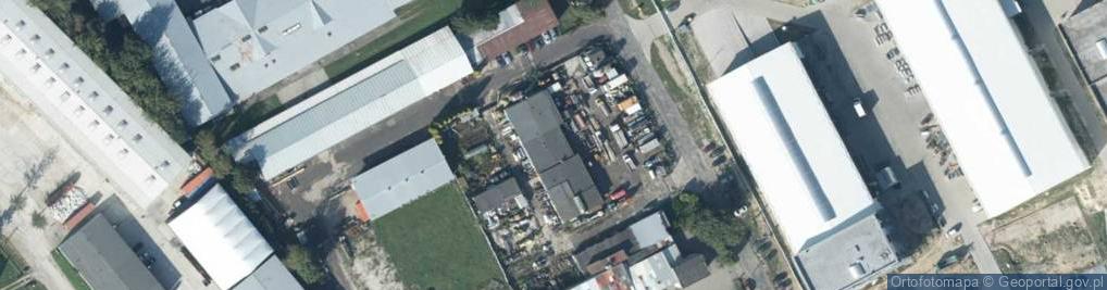 Zdjęcie satelitarne Jadwiga Habowska Przedsiębiorstwo Usługowo-Produkcyjno-Handlowe Unitech