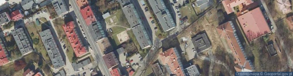 Zdjęcie satelitarne Jagoda Kuropiej Praktyka Lekarska