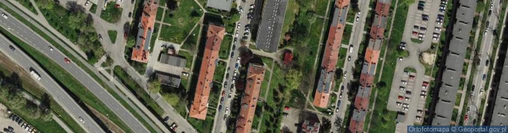 Zdjęcie satelitarne Jagódka
