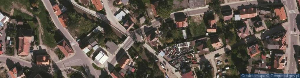Zdjęcie satelitarne Jajuga Elżbieta Handel Obwoźny, Bogatynia