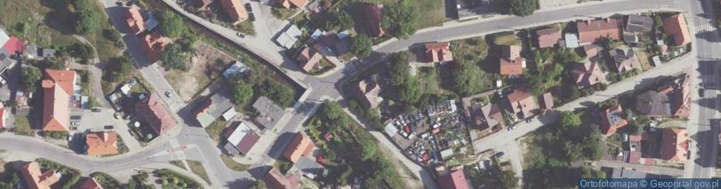 Zdjęcie satelitarne Jajuga Elżbieta Handel Obwoźny, Bogatynia