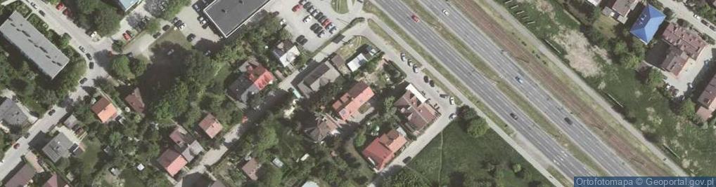 Zdjęcie satelitarne Jakal i Usługi