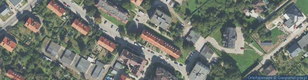 Zdjęcie satelitarne Jakub Gałęski Ośrodek Szkolenia Kierowców Kółko