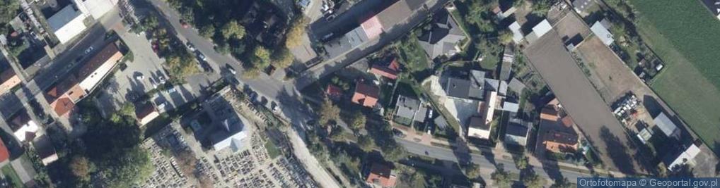 Zdjęcie satelitarne Jakub Nowak Przedsiębiorstwo Produkcyjno Handlowo Usługowe Jubex