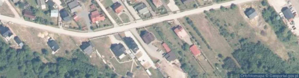 Zdjęcie satelitarne Jakub Pająk Zakład Usług Leśnych