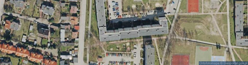 Zdjęcie satelitarne Jakub Sarnat Przedsiębiorstwo Usług Geodezyjnych i Poligraficznych GeOOptima