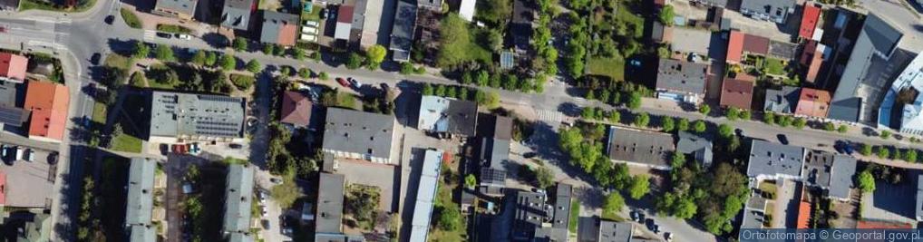 Zdjęcie satelitarne Jalč Handel Detaliczny